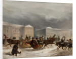 Winter Sleigh Rides, 19th century by Anonymous