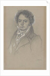 Portrait of Ludwig van Beethoven, 1821 by Anonymous