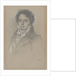 Portrait of Ludwig van Beethoven, 1821 by Anonymous
