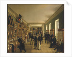 View of the University Exhibition of Fine Arts in Warsaw, 1828, 1828 by Anonymous