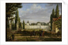 View of the Wilanów Palace, 1833 by Anonymous
