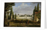 View of the Wilanów Palace, 1833 by Anonymous