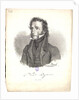 Portrait of Niccolò Paganini, 1830 by Anonymous