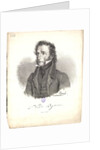 Portrait of Niccolò Paganini, 1830 by Anonymous
