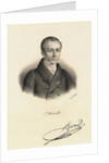Portrait of Ferdinand Herold, ca 1820 by Anonymous