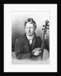 Portrait of Bernhard Heinrich Romberg, ca 1820 by Anonymous