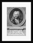 Portrait of Sylvius Leopold Weiss, 1750 by Anonymous