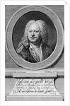 Portrait of Sylvius Leopold Weiss, 1750 by Anonymous