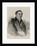 Portrait of Johann Gotthelf Fischer von Waldheim, 1830-1840s by Anonymous