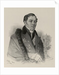 Portrait of Johann Gotthelf Fischer von Waldheim, 1830-1840s by Anonymous