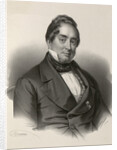 Portrait of Adam Gottlob Oehlenschläger, 1830-1840s by Anonymous