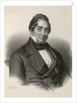 Portrait of Adam Gottlob Oehlenschläger, 1830-1840s by Anonymous