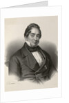 Portrait of Adam Gottlob Oehlenschläger, 1830-1840s by Anonymous
