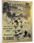Poster for the ballet La Farandole by Théodore Dubois, 1883 by Anonymous