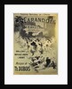 Poster for the ballet La Farandole by Théodore Dubois, 1883 by Anonymous