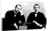 Sergei Rachmaninov and pianist and conductor Alexander Siloti, 1902 by Anonymous