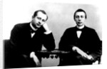 Sergei Rachmaninov and pianist and conductor Alexander Siloti, 1902 by Anonymous