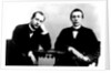 Sergei Rachmaninov and pianist and conductor Alexander Siloti, 1902 by Anonymous