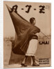 Woman with Flag, 1931 by Anonymous