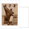 Woman with Flag, 1931 by Anonymous