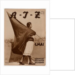 Woman with Flag, 1931 by Anonymous