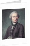 Portrait of Jean le Rond DAlembert, 18th century by Anonymous