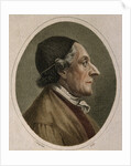 Portrait of the poet and physiognomist Johann Kaspar Lavater, 1813 by Anonymous