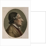 Portrait of the poet and physiognomist Johann Kaspar Lavater, 1813 by Anonymous