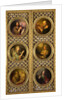 Royal Doors with Christ, the Virgin, the Archangel Gabriel and the Four Evangelists, 1804-1809 by Anonymous