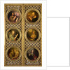 Royal Doors with Christ, the Virgin, the Archangel Gabriel and the Four Evangelists, 1804-1809 by Anonymous