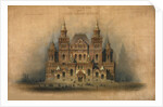 Design of the Historical Museum building, 1875 by Anonymous