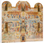 The Last Judgment. Fresco of the Saint Sophia Cathedral, Vologda, 17th century by Anonymous