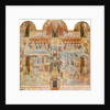The Last Judgment. Fresco of the Saint Sophia Cathedral, Vologda, 17th century by Anonymous