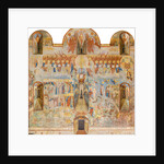 The Last Judgment. Fresco of the Saint Sophia Cathedral, Vologda, 17th century by Anonymous