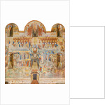 The Last Judgment. Fresco of the Saint Sophia Cathedral, Vologda, 17th century by Anonymous