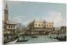 The pier near the Piazza San Marco in Venice, c. 1729 by Anonymous