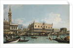 The pier near the Piazza San Marco in Venice, c. 1729 by Anonymous