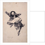 Mirth (Regozijo). Album Witches and Old Women, ca 1820 by Anonymous