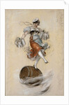 Die Schützenliesl (The shooting Liesl). Study, 1878 by Anonymous