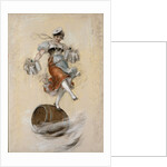 Die Schützenliesl (The shooting Liesl). Study, 1878 by Anonymous
