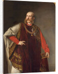Emperor Franz Joseph I. of Austria in the regalia of the Order of the Golden Fleece, 1880s by Anonymous
