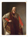 Emperor Franz Joseph I. of Austria in the regalia of the Order of the Golden Fleece, 1880s by Anonymous