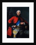 Portrait of Maurice de Saxe, Marshal of France, First half of the 18th cent by Anonymous