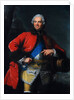 Portrait of Maurice de Saxe, Marshal of France, First half of the 18th cent by Anonymous