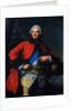 Portrait of Maurice de Saxe, Marshal of France, First half of the 18th cent by Anonymous