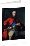Portrait of Maurice de Saxe, Marshal of France, First half of the 18th cent by Anonymous