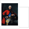 Portrait of Maurice de Saxe, Marshal of France, First half of the 18th cent by Anonymous