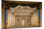 The Temple of Minerva. Set design for the Petit Théâtre de la Reine, Versailles, 1754 by Anonymous
