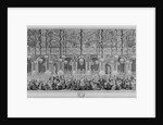Decoration of the Hall of Mirrors in Versailles, on the occasion of the second marriage of the Dauph by Anonymous