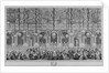 Decoration of the Hall of Mirrors in Versailles, on the occasion of the second marriage of the Dauph by Anonymous